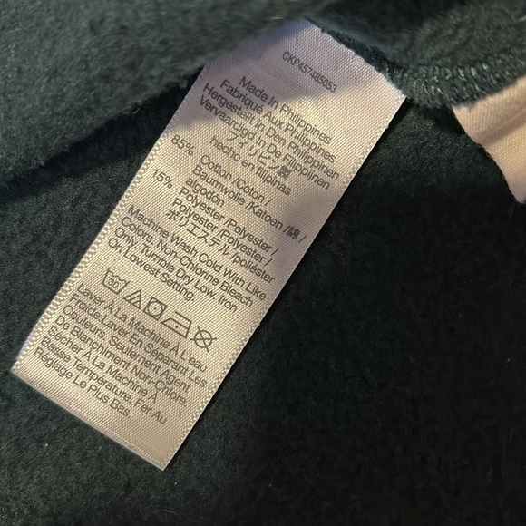 Madewell forest green pullover oversized mock neck sweatshirt - Picture 4 of 4